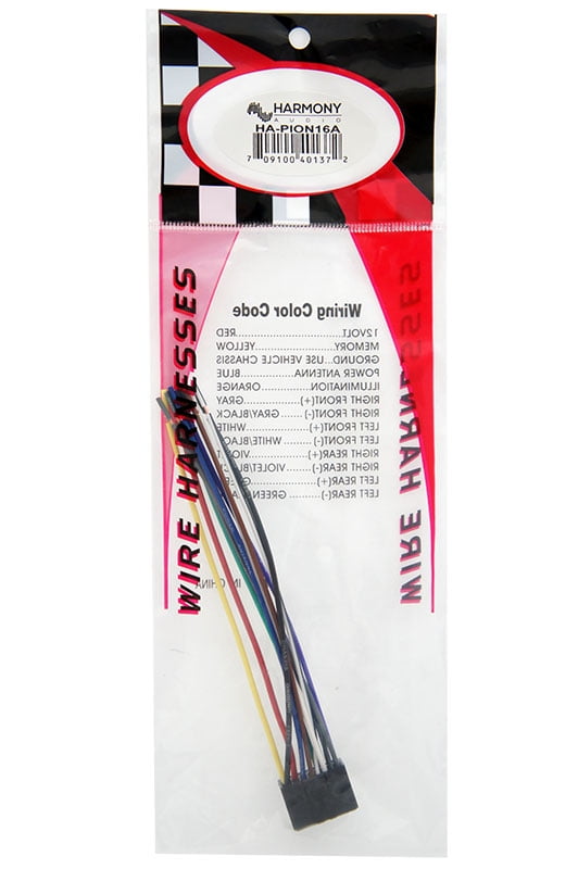 pioneer deh p4700mp aftermarket stereo radio receiver replacement Pioneer AVH X2700bs Wiring-Diagram pioneer deh p4700mp aftermarket stereo radio receiver replacement wire harness image 2 of 2